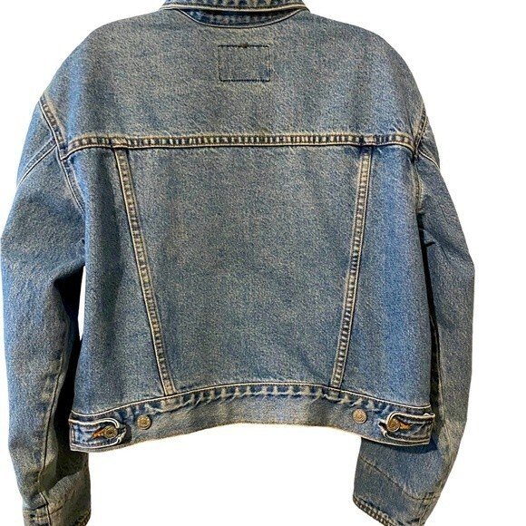 Vintage 1980’s Levi’s denim jean jacket large EUC ranch wear, cowboy, trucker - Picture 2 of 14